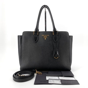 Prada Saffiano Tote and Shoulder Bag 1BA189 157290354