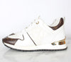 Louis Vuitton Runaway Sneakers with Gold Hardware 34(210) 157290376 [P]