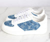Louis Vuitton Monogram Rivoli Sneakers Denim 5(240) 157290402 [P]