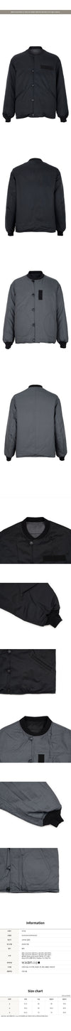 Visvim Reversible Wool Goose Down Jacket 26SS BLACK 157290634 [P]