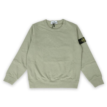STONE ISLAND ストーンクッズワッペンパッチクルーネックスウェット（ライトカーキ） K1S16 6100011 S0040 V0068 123525148