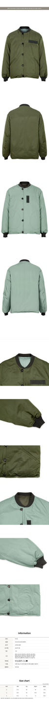 Visvim Green Reversible Wool Goose Down Jacket 0126105013008 157293323 [P]