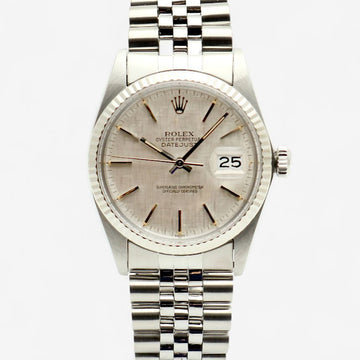 ROLEX デイトジャスト 36 ビンテージ 16014 ボカシ ダイヤル メンズ スチール 時計 1984年製 157294608