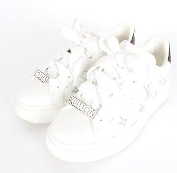 LOUIS VUITTON Time-Out Sneakers Silber 36,5 157295869