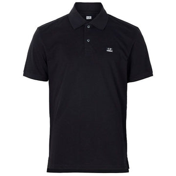 CP COMPANY Stretch-Polo-T-Shirt in Schwarz 20CMPL108A 005263W 999 157296781
