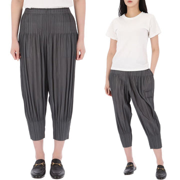ISSEY MIYAKE Plissee-Fleece-Ballonhose PP66 JF402 12 157297180