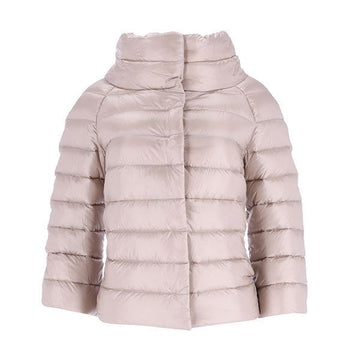 Herno Goose Down Mini Cape with Funnel Neck 136078971