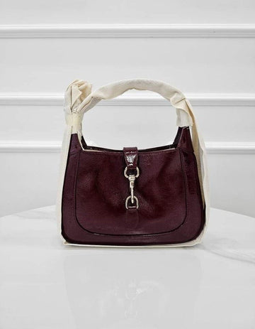 Gucci Jackie Small Rosso Ancora Patent 782849 157298136