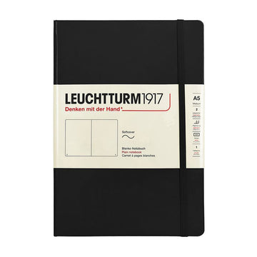 LEUCHURM Softcover Medium A5 Schwarz, Uniscript 157225077 [P]
