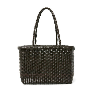 DRAGON DIFFUSION Weave Small Damen Basket Bag 8804 B DK BRAUN 155525846