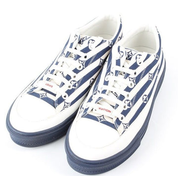 LOUIS VUITTON Monogram Stella Sneakers Navy 36 157299308
