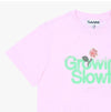 Ganni Growing Slowly Logo Women's T-Shirt 157225018 [P]
