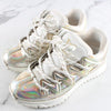 Louis Vuitton Zigzag Metallic Leather Sneakers 6(250) 157300064 [P]