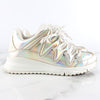 Louis Vuitton Zigzag Metallic Leather Sneakers 6(250) 157300064 [P]
