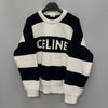 CELINE ストライプ ラウンド ニット 157300109 [P]