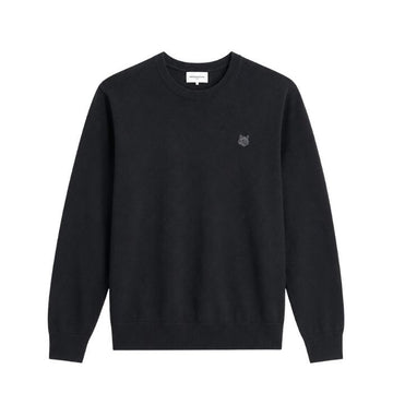 Maison Kitsune Merino Round Neck Knit 157301093
