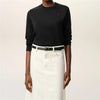 AMI Wool Crewneck Sweater FKS826 001 009 157301101 [P]
