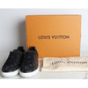 LOUIS VUITTON ルクセンブルク スニーカー ブラック 5(240) 157301192 [P]
