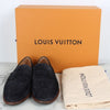 LOUIS VUITTON スウェードローファー 6.5(255) 157301255 [P]
