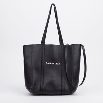 BALENCIAGA レディース エブリデイ XS レザー トートバッグ ブラック 157119786