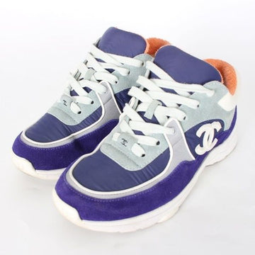 CHANEL CC-Logo Cruise Sneaker Blau 36.5(235) 157301398
