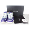 CHANEL CCロゴクルーズスニーカー ブルー 36.5(235) 157301398 [P]