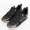 LOUIS VUITTON ランウェイ ゴールド スニーカー ブラック 38(250) 157301524 [P]