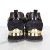 LOUIS VUITTON ランウェイ ゴールド スニーカー ブラック 38(250) 157301524 [P]