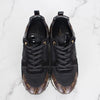 LOUIS VUITTON ランウェイ ゴールド スニーカー ブラック 38(250) 157301524 [P]