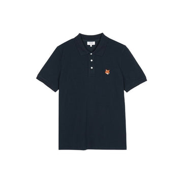 Maison Kitsune Regular Fox Head Polo Classic Navy 155433572