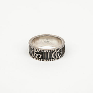 GUCCI ダブルGディテールリングシルバー 157119874