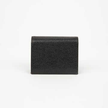 Thom Browne Pebble Grain Leather Double Card Holder 157198314