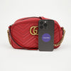 GUCCI Marmont Schultertasche klein rot 157204953 [P]