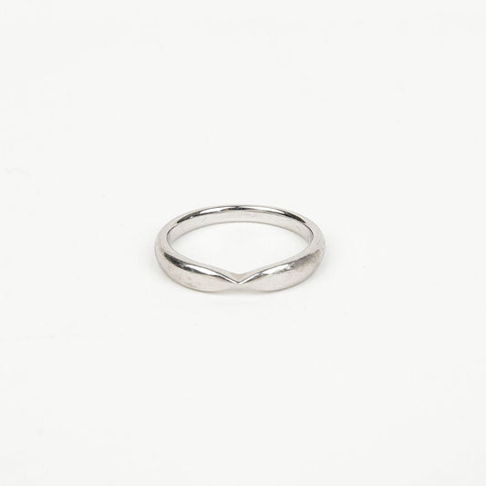 TIFFANY & CO Nesting Narrow Band 3mm Platinring 157204984 [P]