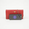 Salvatore Ferragamo Gancini Wallet Crossbody Bag Red 157223028 [P]