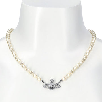 VIVIENNE WESTWOOD ミニバスパールレリーフネックレス 63010100 02P104 CN 157302164