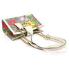 Gucci 498156 GG Supreme Canvas White FLORA Flower Padlock Small Chain Shoulder Bag 157302947 [P]