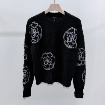 CHANEL Damen Cashmere Strickpullover in Schwarz, Größe 36 157303266