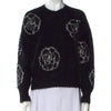 CHANEL キャメリア カシミア レディース ニット ブラック 36 157303266 [P]
