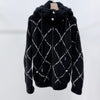 CHANEL Damen Kapuzenjacke aus Kaschmir Schwarz 48 157303274 [P]