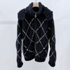CHANEL Damen Kapuzenjacke aus Kaschmir Schwarz 48 157303274 [P]