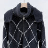 CHANEL Damen Kapuzenjacke aus Kaschmir Schwarz 48 157303274 [P]