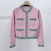 CHANEL Cashmere Cruise Cardigan Pink 34 157303328 [P]