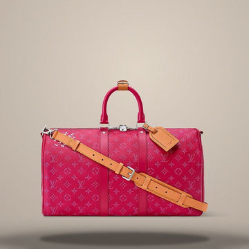 Louis Vuitton Keepall Bandoulière 45 Rose Bonté Pink M26868 157304229