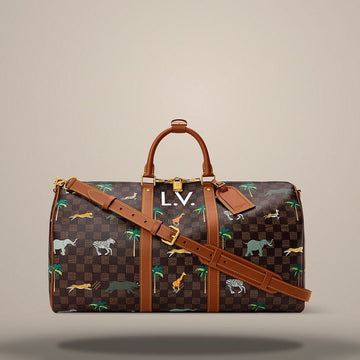 LOUIS VUITTON Keepall 50 Braown M28166 157304253