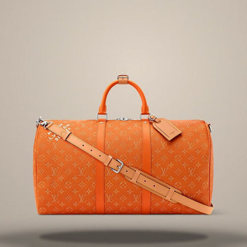 LOUIS VUITTON Keepall Bandoulière 50 Caramel M26865 157304251