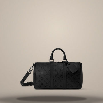 LOUIS VUITTON Keepall Bandoulière 35 Schwarz M28370 157304267
