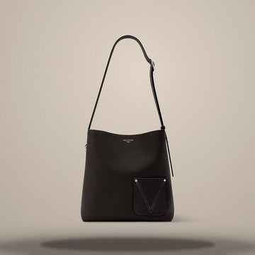 LOUIS VUITTON Hobo-Tasche M27022 in Schwarz 157304403