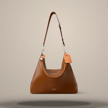 LOUIS VUITTON Vagabond Hobo Caramel M28392 157304404