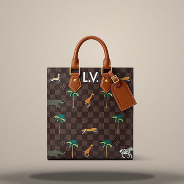 Louis Vuitton Mini Sac Plat x The Darjeeling Limited Brown N40862 157337576